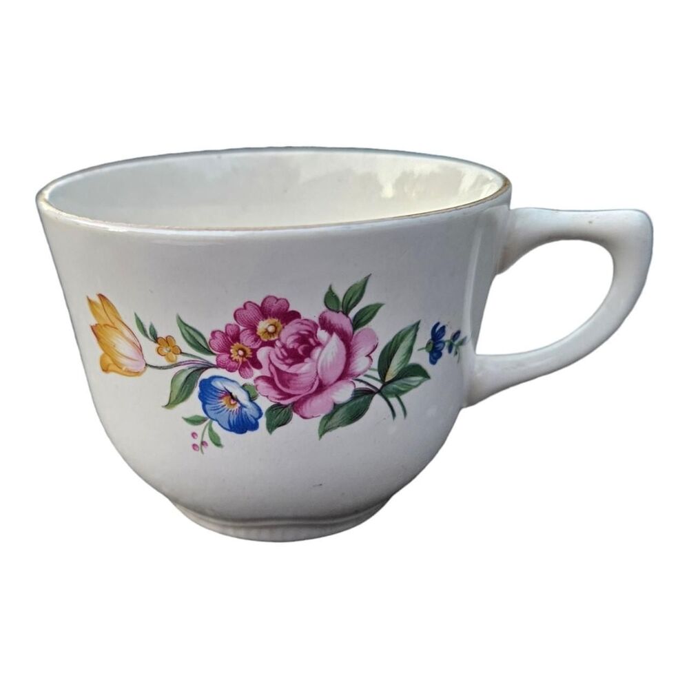 Vintage SCIO Hazel Floral Tea Cup